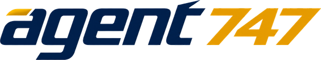 agent 747 logo